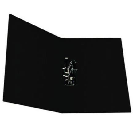 Carpeta Pressboard Kyma Tamaño Carta Negro, C/Palanca, 3 Anillos