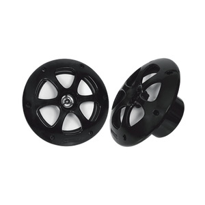 Par de altavoces fabricado en grado marinos en color negro de 6.5" de 100 W de entrada máxima