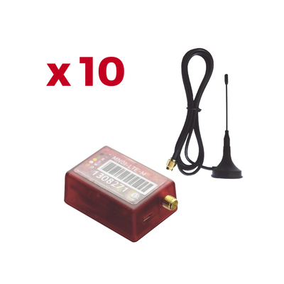 M2M Services Kit Comunicadores de Alarma / 10 Unidades / 4G LTE-M y 5G KIT10MN01