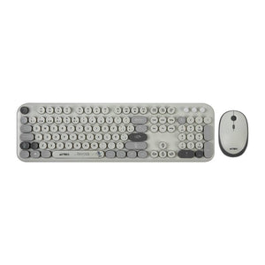 Acteck Creator Chic K-Colors MK485 teclado Ratón incluido Universal RF inalámbrico QWERTY Español Gr