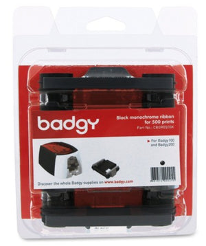 Evolis CBGR0500K cinta para impresora 500 páginas Negro