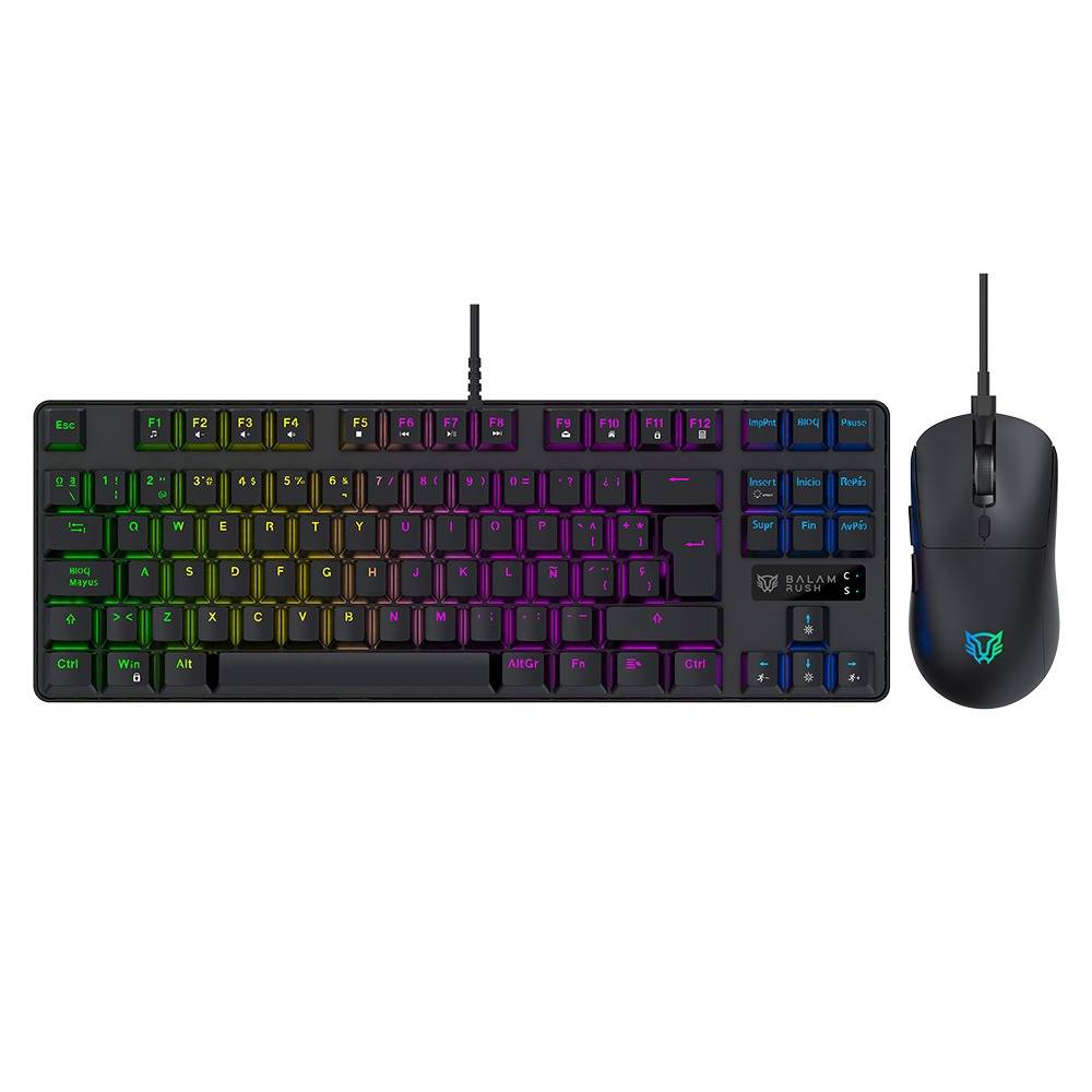 Balam Rush COMBO GAMER ALMBRICO FUSION VANGUARD TKL CKG680 / TECLADO MECAN BR-945752
