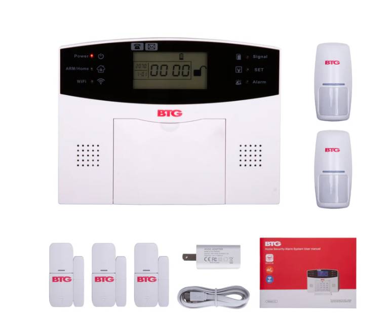 Bolide Kit de Alarma BTG-AK2, Producto Empresarial, Conexión WiFi