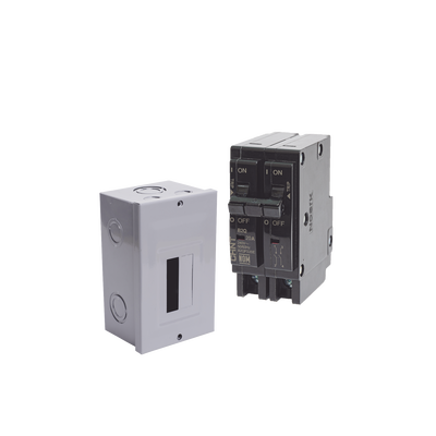Chint Kit Centro de Carga Sobreponer / 2P 20A / 120/240Vca KITC2Q220S