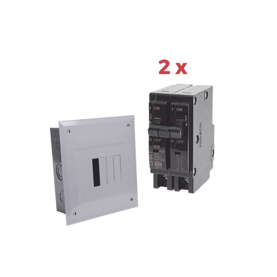 Chint Centro de Carga / 4 Polos Empotrable / 100 A KITC2Q420E