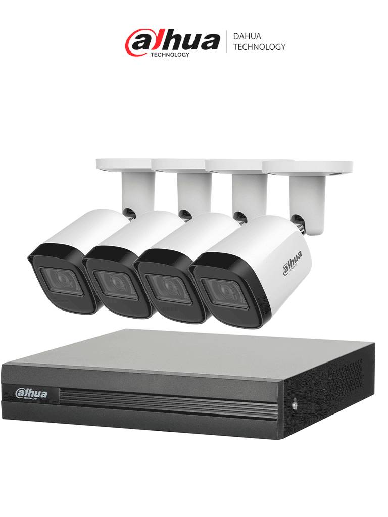 KITXVR1B04H-I4B2A51-U - Kit de video vigilancia Dahua Technology KITXVR1B04H-I4B2A51-U