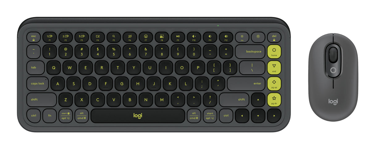 Logitech Pop Icon Combo 920-013052, Teclado y Ratón, Español, Conexión USB