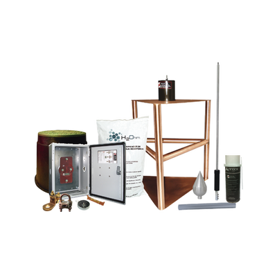 Total Ground Kit de Protección Contra Tormentas Eléctricas / 200 m de Diámetro (656 pies)