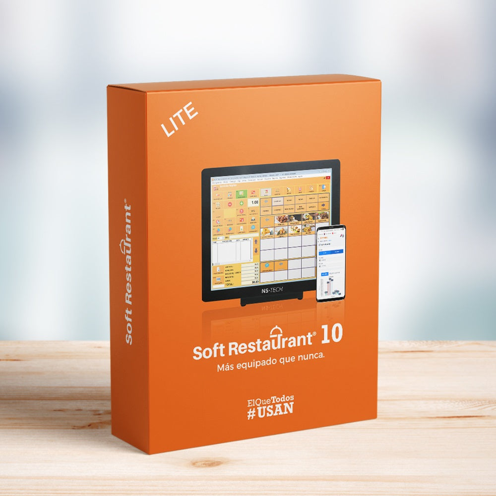 Soft Restaurant Software SR-10LITE-RA, Producto Empresarial, Gestión Eficiente