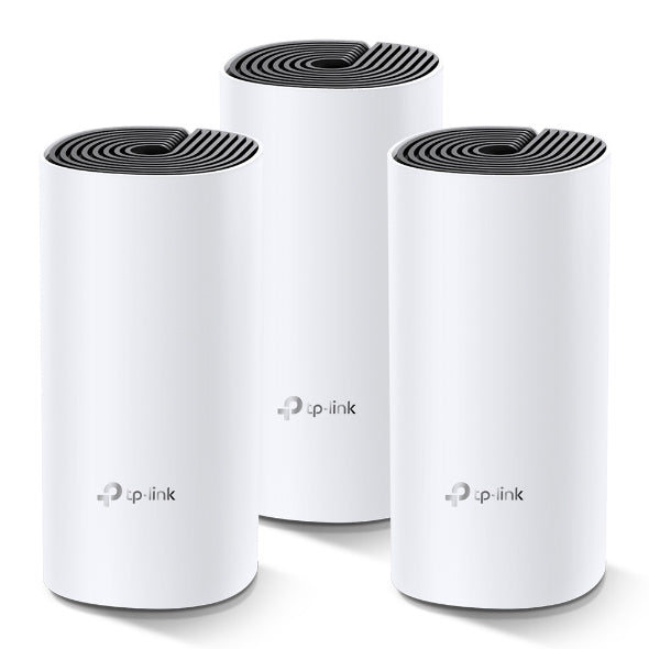 Sistema WiFi Mesh TP-Link Deco M4 (3-Pack) AC1200, Doble Banda, Cobertura 370m², Blanco