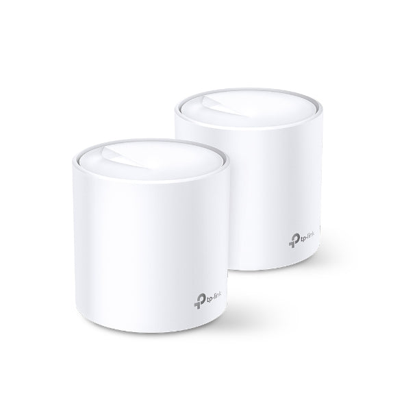 TP-Link Deco X20 (2-Pack) Sistema WiFi 6, 1800 Mbps, Cobertura 370 m²