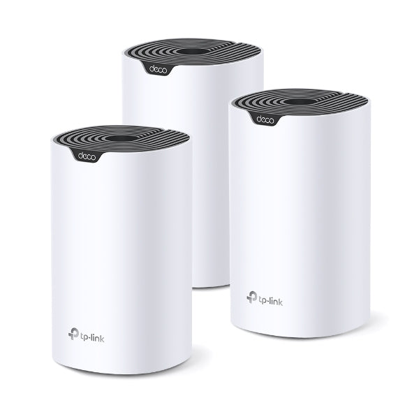 TP-Link Deco S7 (3-Pack) - WiFi Mesh, 3000 Mbps, 5 Puertos Gigabit, Compatible con Alexa