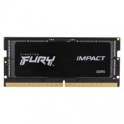 Memoria RAM Kingston Fury Impact DDR5 4800MHz 32GB, Latencia CL20, 288-pin
