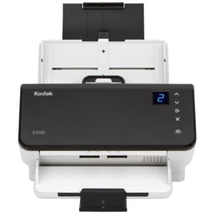Kodak E1030 Escáner con alimentador automático de documentos (ADF) 600 x 600 DPI A4 Negro, Blanco