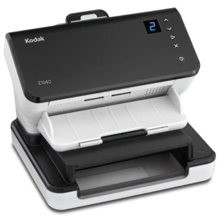 Kodak E1040 Escáner con alimentador automático de documentos (ADF) 600 x 600 DPI A4 Negro, Blanco