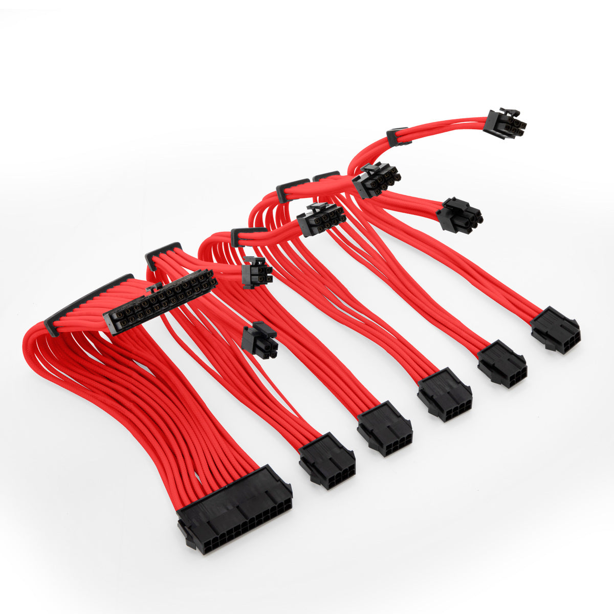 Cable PSU Extensión Yeyian Kabel S1000 Rojo, 300 mm, Conductores de Cobre