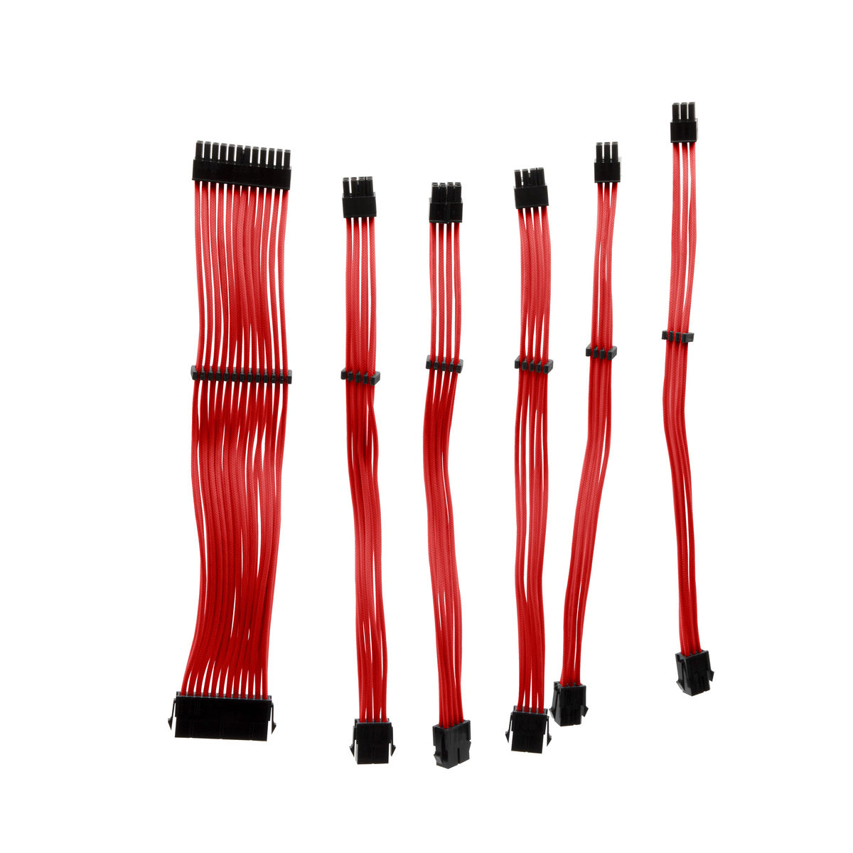 Cable PSU Extensión Yeyian Kabel S1000 Rojo, 300 mm, Conductores de Cobre