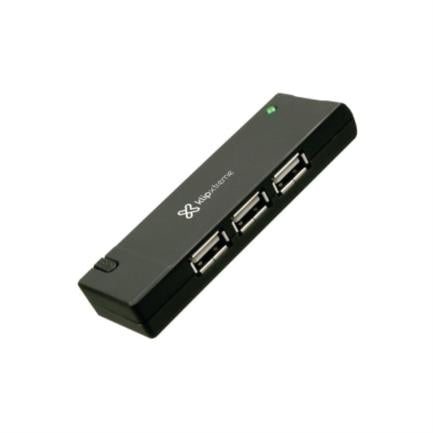 Klip Xtreme KUH-400 480 Mbit/s Negro, USB 2.0, Corriente, KUH-400B | Nodos concentradores
