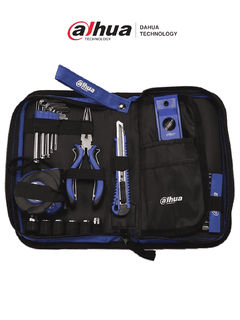 Kit de herramientas Dahua MATPRO2430 - 30 piezas, acero inoxidable, maletín resistente