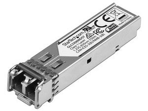 Transceptor de Fibra Óptica SFP StarTech GLCSXMMDST, 1.25Gbps, Multimodo, LC Duplex, 550m