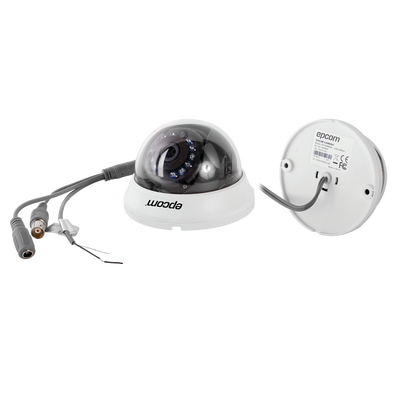 LD7-TURBO-W - Epcom Domo TURBOHD 1 Megapixel (720p) / Gran Angular 92° / Lente 2.8 mm LD7-TURBO-W