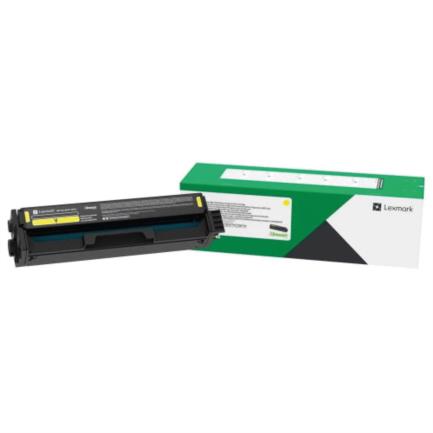 Tóner Lexmark 20N40Y0 Amarillo, 1.500 Páginas