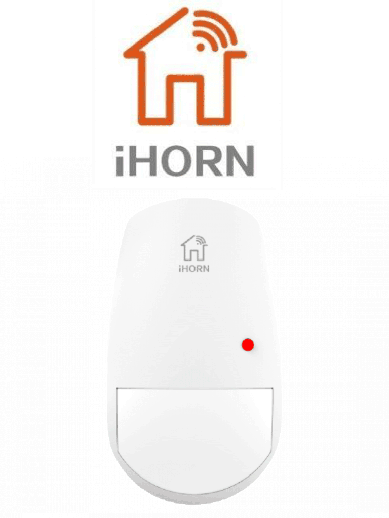 Sensor de movimiento inalámbrico IHORN LH990F - 433 Mhz / Compatible con panel ND1 y N8003 / Alcance de 100 metros