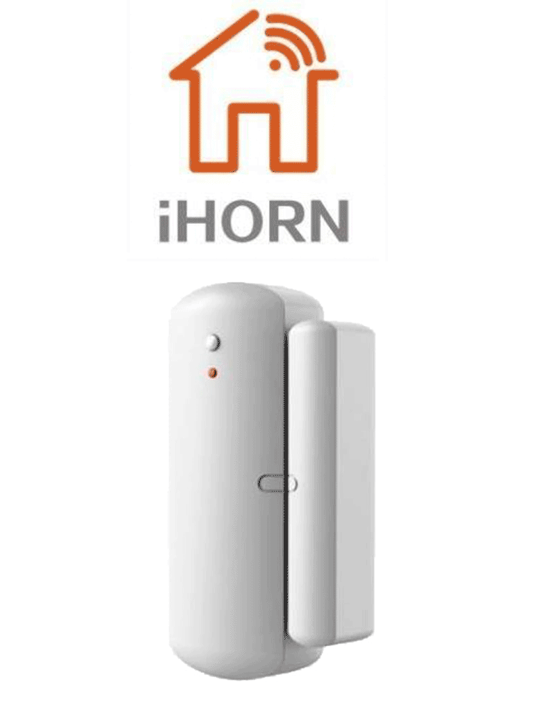 Sensor de Puerta Inalámbrico IHORN HO09AF - 433 Mhz / Compatible con Panel ND1 y N8003 / Batería Incluida