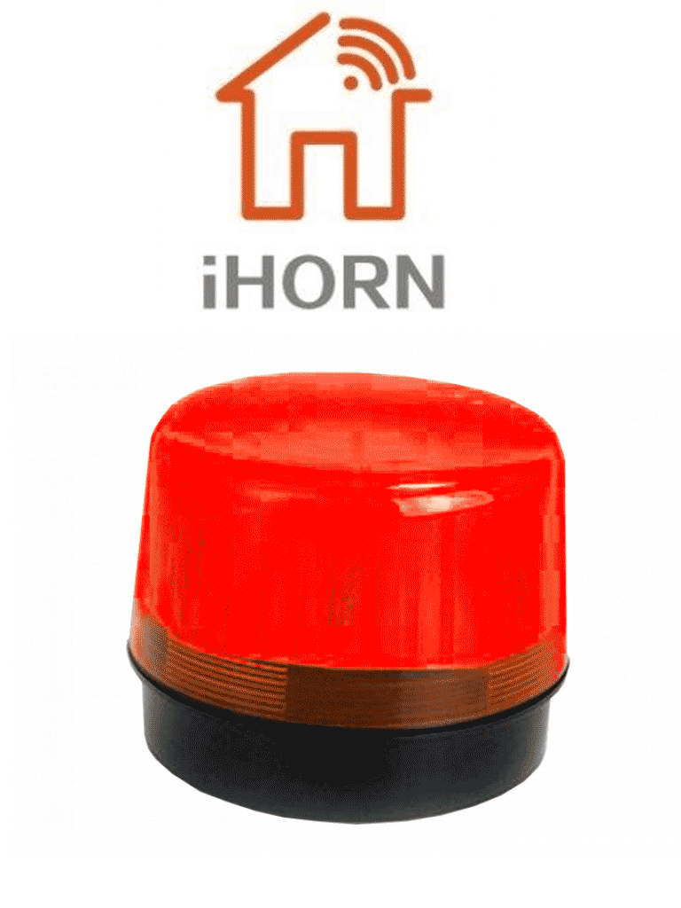 Estrobo LED IHORN HC-05, 90 Destellos/min, Compatible con Paneles IHORN/RISCO/DSC/BOSCH