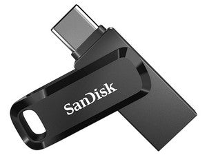 SanDisk Ultra Dual Drive Go unidad flash USB 64 GB USB Type-A / USB Type-C 3.2 Gen 1 (3.1 Gen 1) Neg