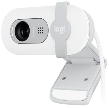 Cámara Web Logitech Brio 100 RTL Full HD 1080p Micrófono Integrado USB 3.0 Color Blanco