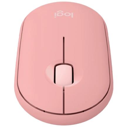 Mouse Logitech Pebble 2 M350s Óptico BT 4,000 DPI Rosa, Diseño Compacto