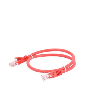LinkedPRO LP-UT6-050-RD cable de red Rojo 0,5 m Cat6 U/UTP (UTP)