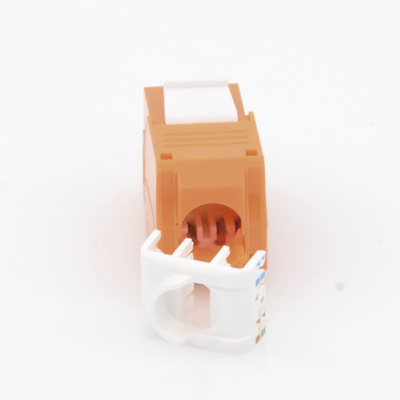 LP-KJ-6A-04 - Módulo Jack Keystone / Cat6A / RJ45 / Sin Blindaje / 750 Conexiones / UL94V-0