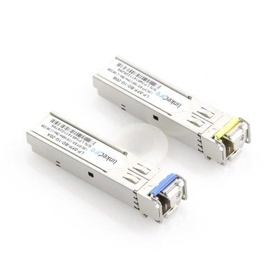 LP-SFP-BD-1G-20 - Linkedpro By Epcom Transceptor Óptico SFP Bidireccional / Monomodo 1310 & 1550 nm / 1.25 Gbps