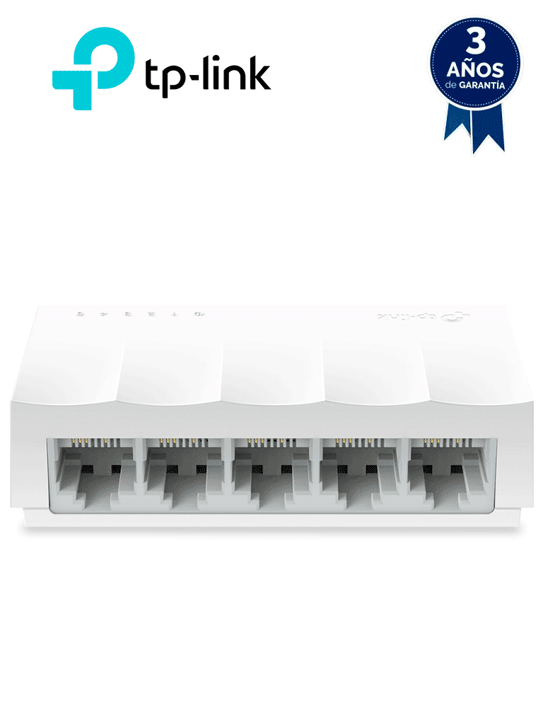TP-Link Switch Litewave LS1005, 5 Puertos RJ45 10/100Mbps, Plug & Play