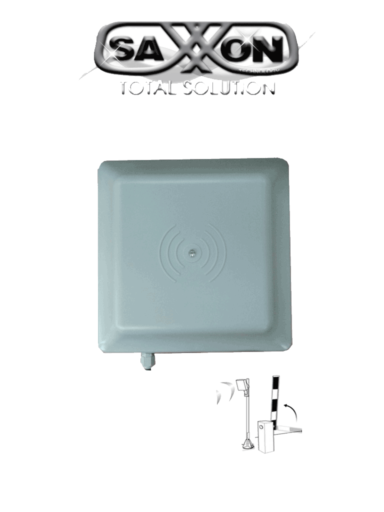 Lectora de Tarjetas UHF para Control de Acceso Vehicular 902-928 MHz, Alcance 1-6 metros, Encriptable