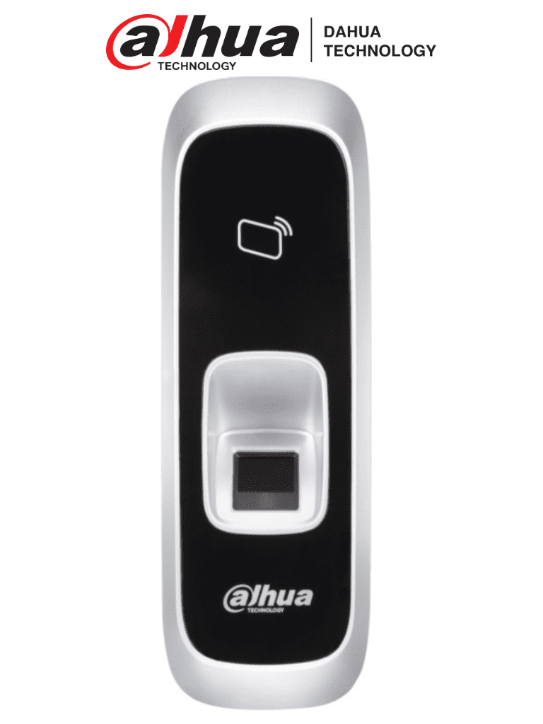 Dahua ASR1102A-D Lectora de Huellas y Tarjetas ID 125kHz, 3,000 Huellas, 1.5s de Respuesta, RS-485, Luz de Fondo Azul