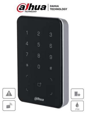 Dahua Technology DHI-ASR2201D-B lectores de control de acceso Lector básico de control de acceso Contraseña Estado Si