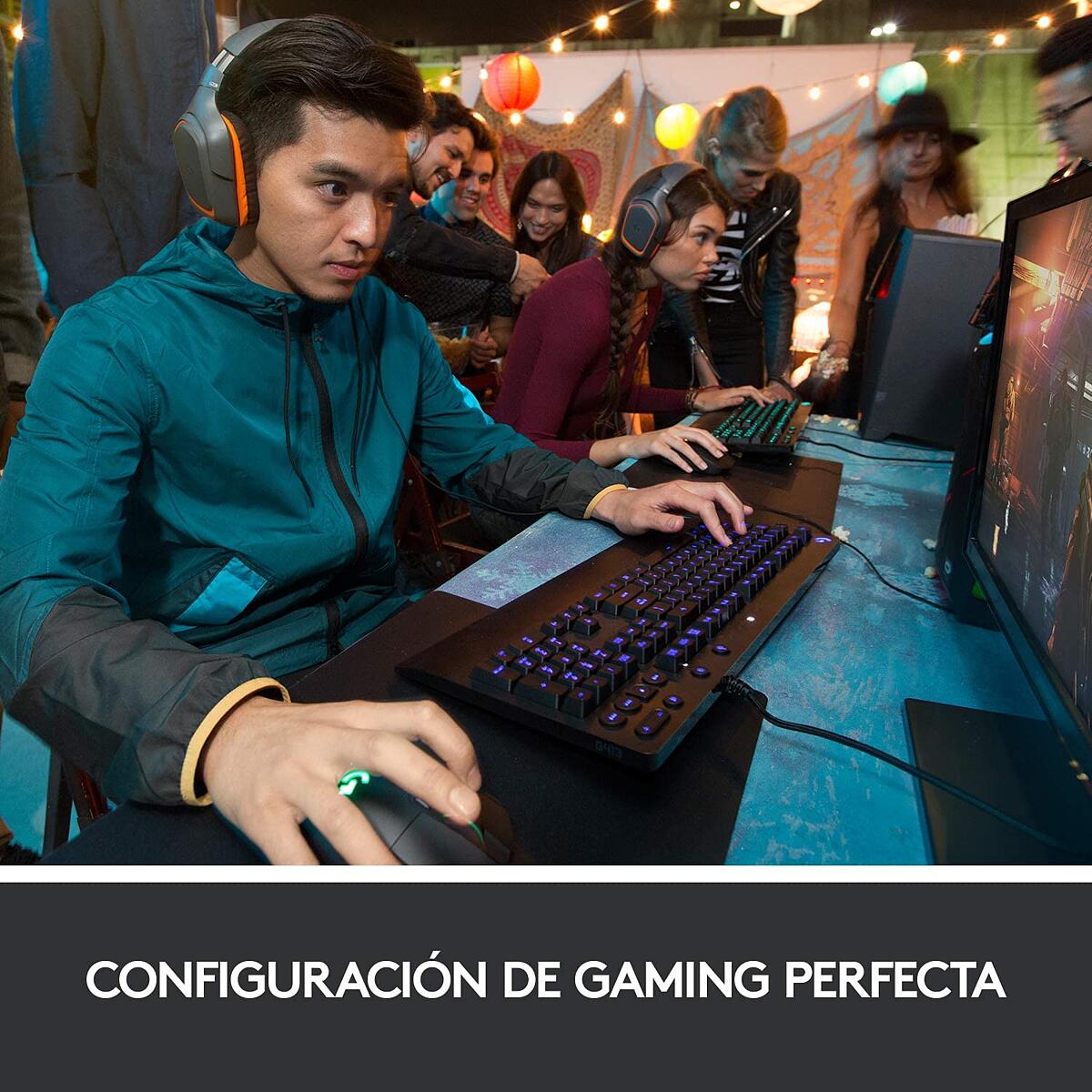 Mouse Hero Gaming Logitech G403, Iluminado, Programable - 910-005631 FullOffice.com