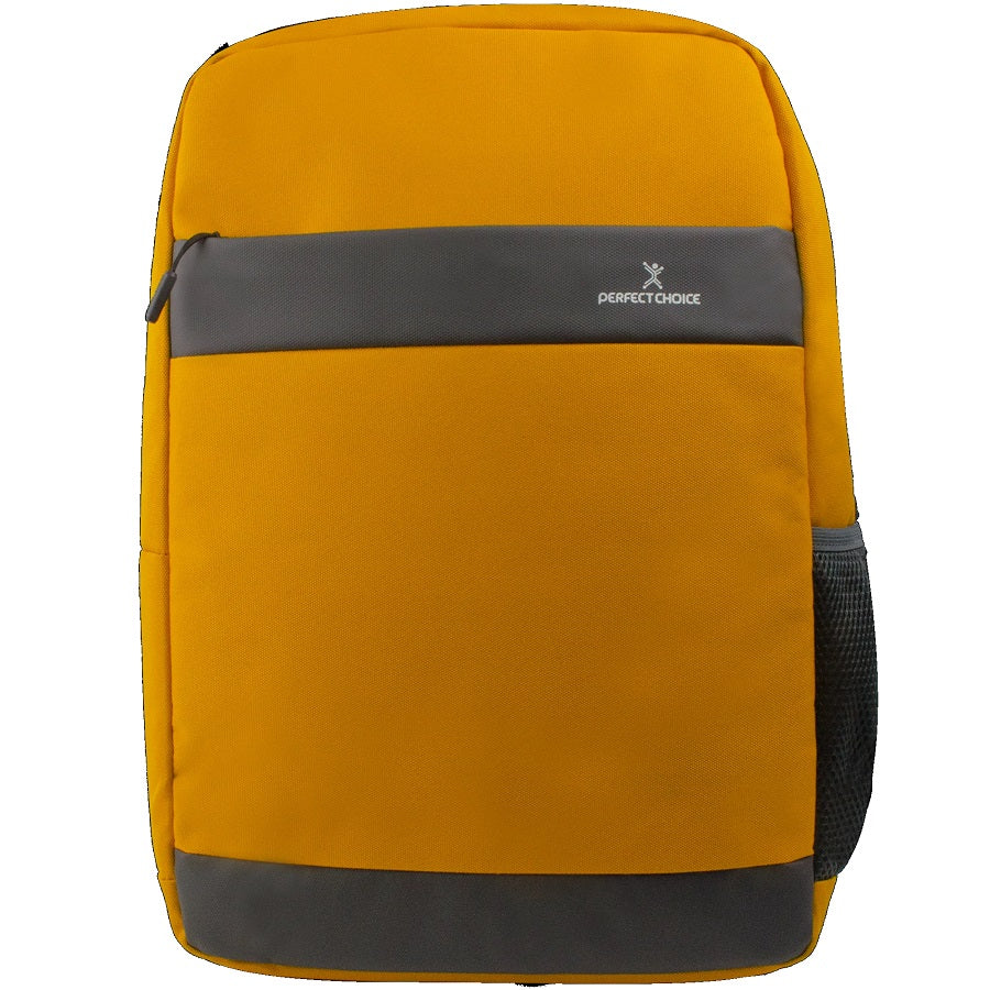 Mochila PERFECT CHOICE Bold, 15.6 pulgadas, Amarillo