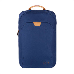 TechZone TZLBP56W-A mochila City backpack Azul Tereftalato de polietileno (PET)