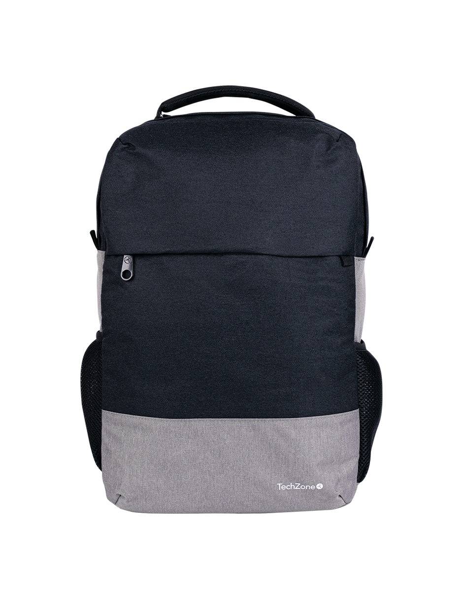 TECHZONE Mochila TZ21LBP07-G, Producto Empresarial, Diseño Ergonomico, Compartimentos Multiples