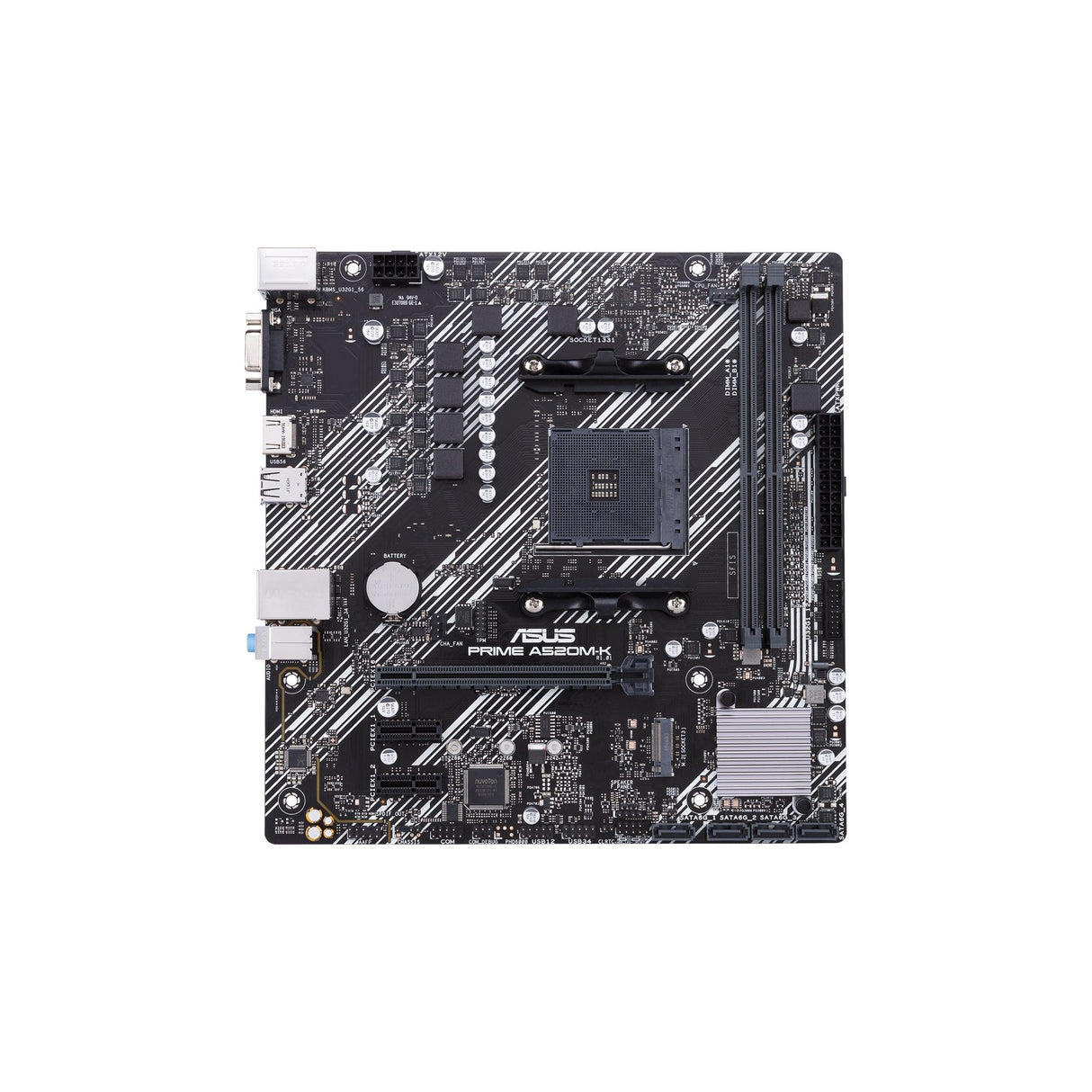 ASUS Motherboard PRIME A520M-K, AM4, 4x USB 3.2, HDMI, WiFi