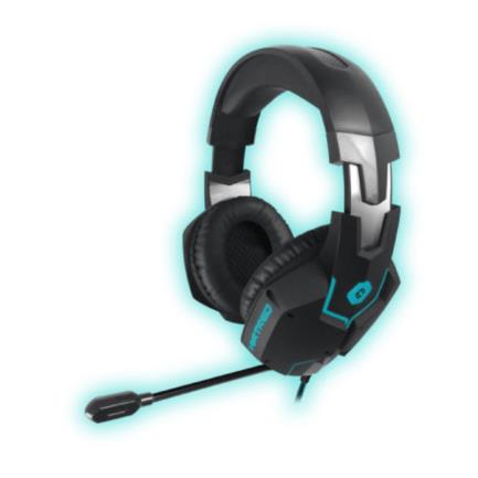 Vortred V-930051 audífono y auriculare Auriculares Alámbrico Diadema Juego Negro
