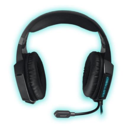 Vortred V-930051 audífono y auriculare Auriculares Alámbrico Diadema Juego Negro