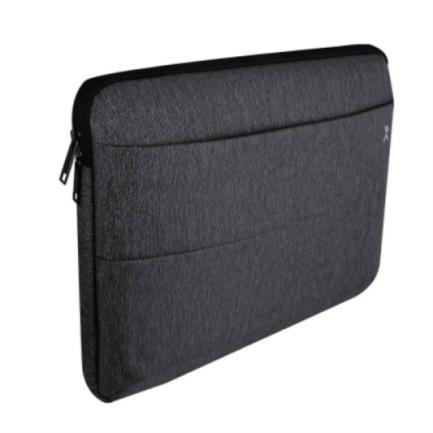 Funda para Laptop Perfect Choice 15.6", Trova Gris, Resistente al Agua, Bolsillos Adicionales, Correa Ajustable