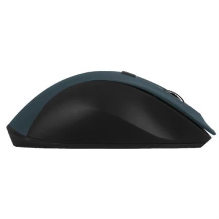 Mouse Inalámbrico Perfect Choice Ergonómico 1600 DPI Clic Silencioso Thumble Gris/Negro