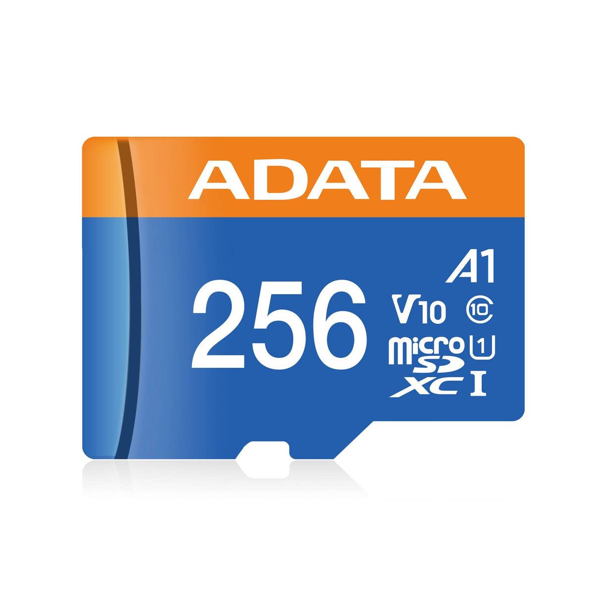 Micro SD 256GB Class 10 ADATA PREMIER (A1 V10), 256 GB, 100 MB/s, 25 MB/s, Negro, Clase 10