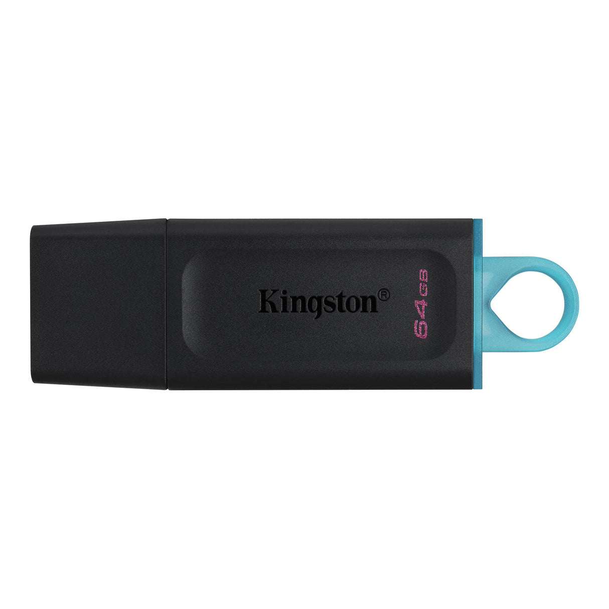 Memoria USB Kingston DATATRAVELER EXODIA, 64 GB, Negro, USB 3.2 Gen1, Alta Velocidad